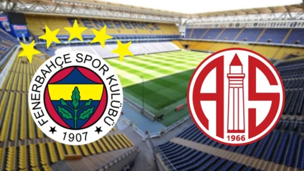 Fenerbahce X Antalyaspor