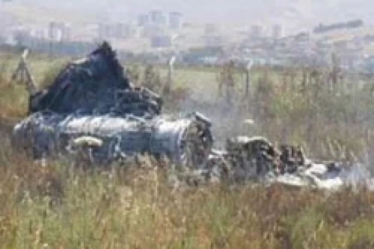 Irak'ta Amerikan uçağı düştü