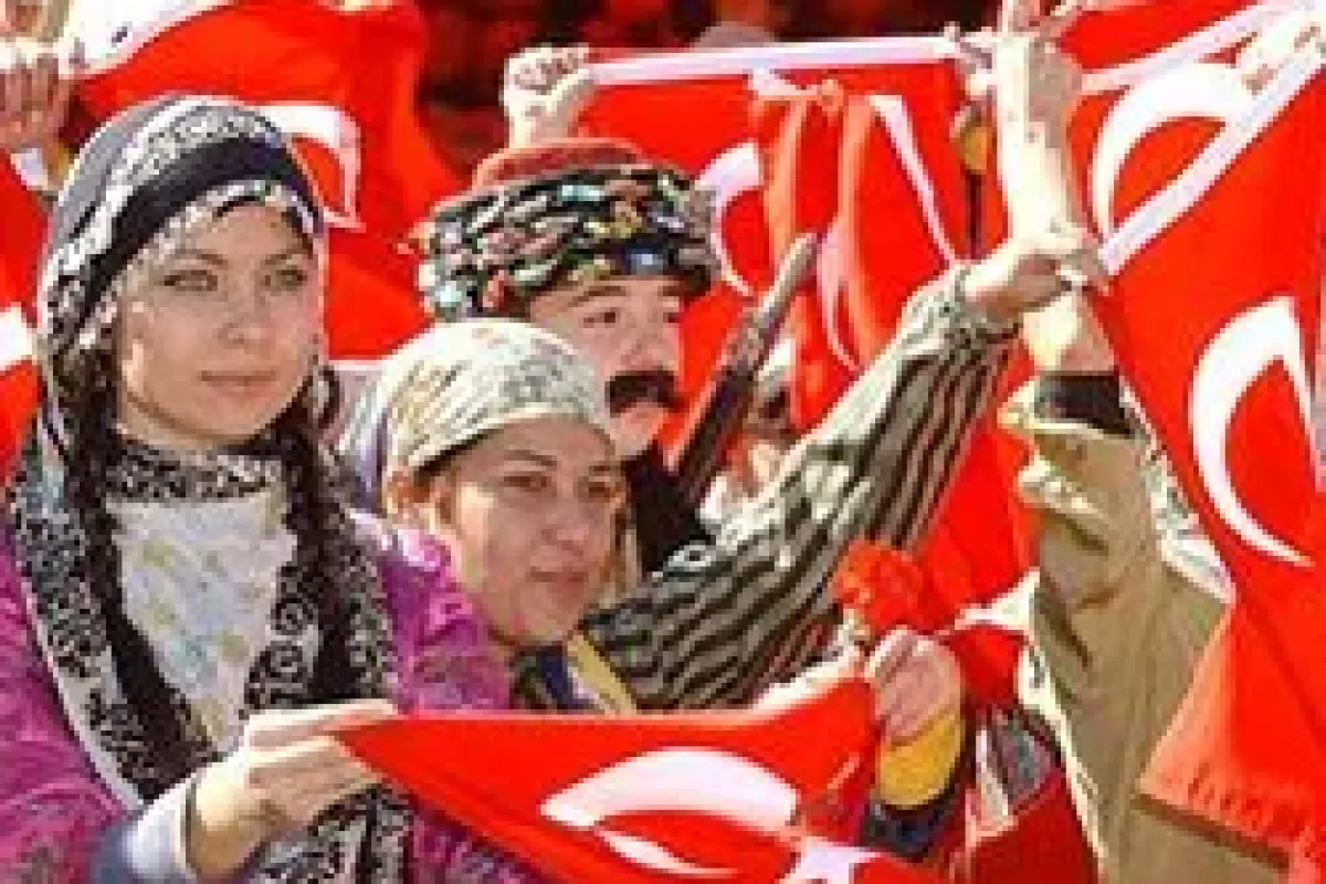 Cumhuriyet'in 86'ncı yılı coşkusu