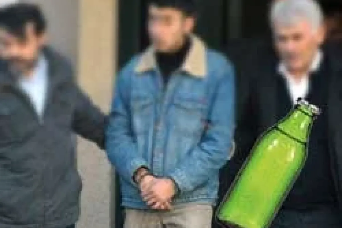 Borca karşılık makata şişe cezası