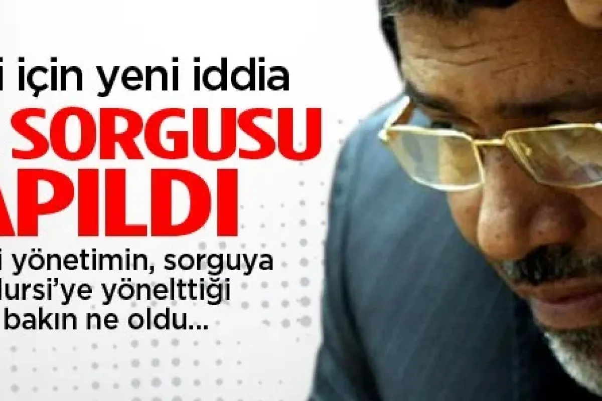 Mursiye ilk sorgusuda ne soruldu?