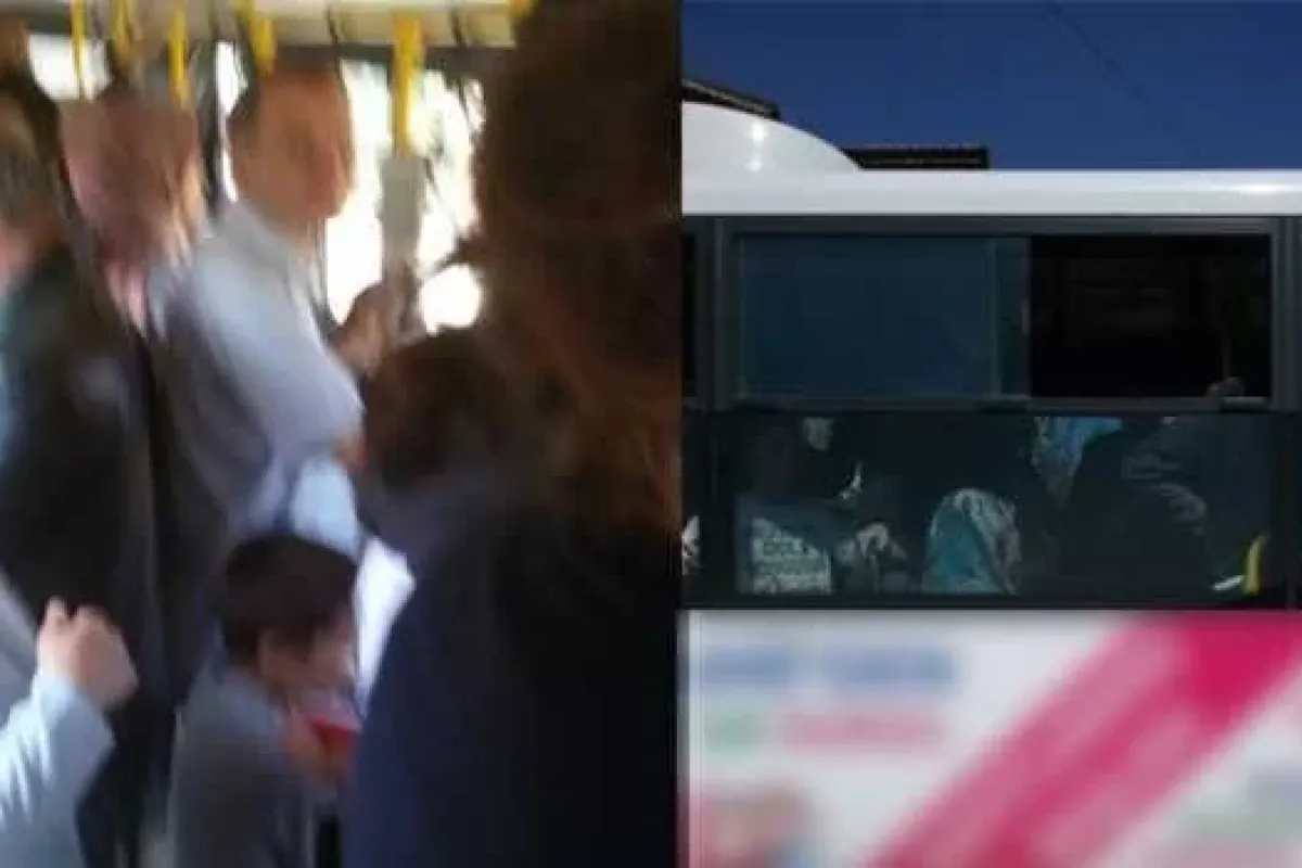 Okullar açıldı, otobüsler doldu taştı