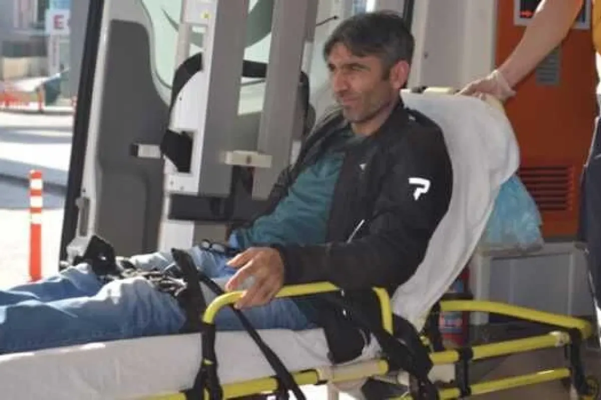 Şebboy Caddesinde kaza; 1 yaralı