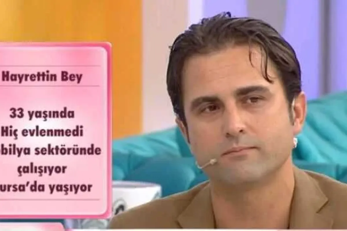 İnegöllü mobilyacı izdivaç programında