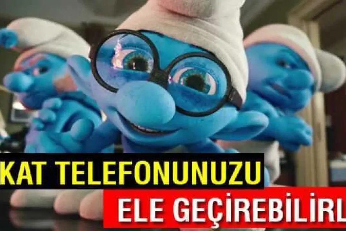 Snowden: Şirinler, tek SMSle telefonunuzu ele geçirebilir