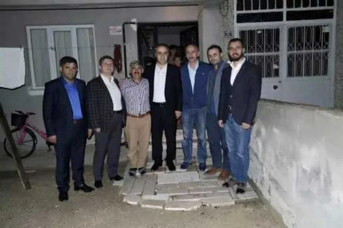 İnegöllü Gazinin Ailesine Ziyaret