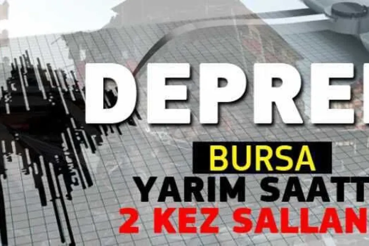 Bursada Korkutan Deprem