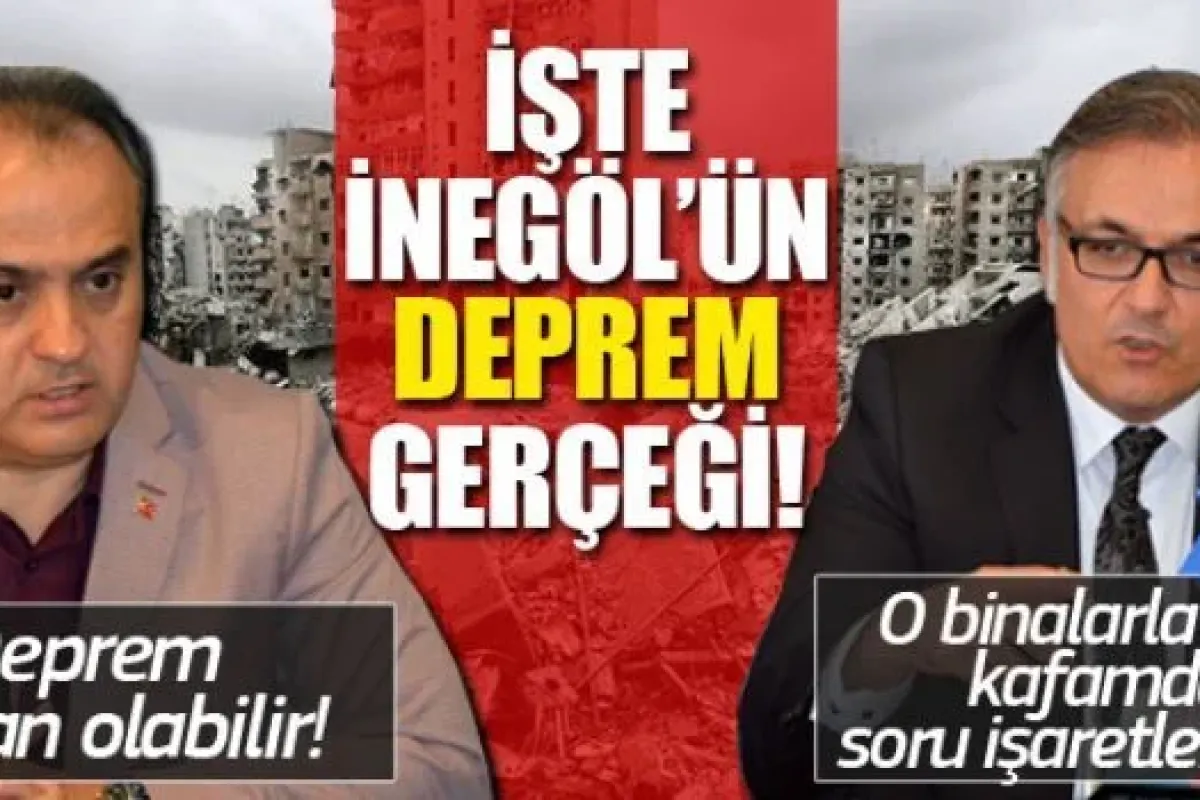 Aktaş: Deprem her an olabilir!