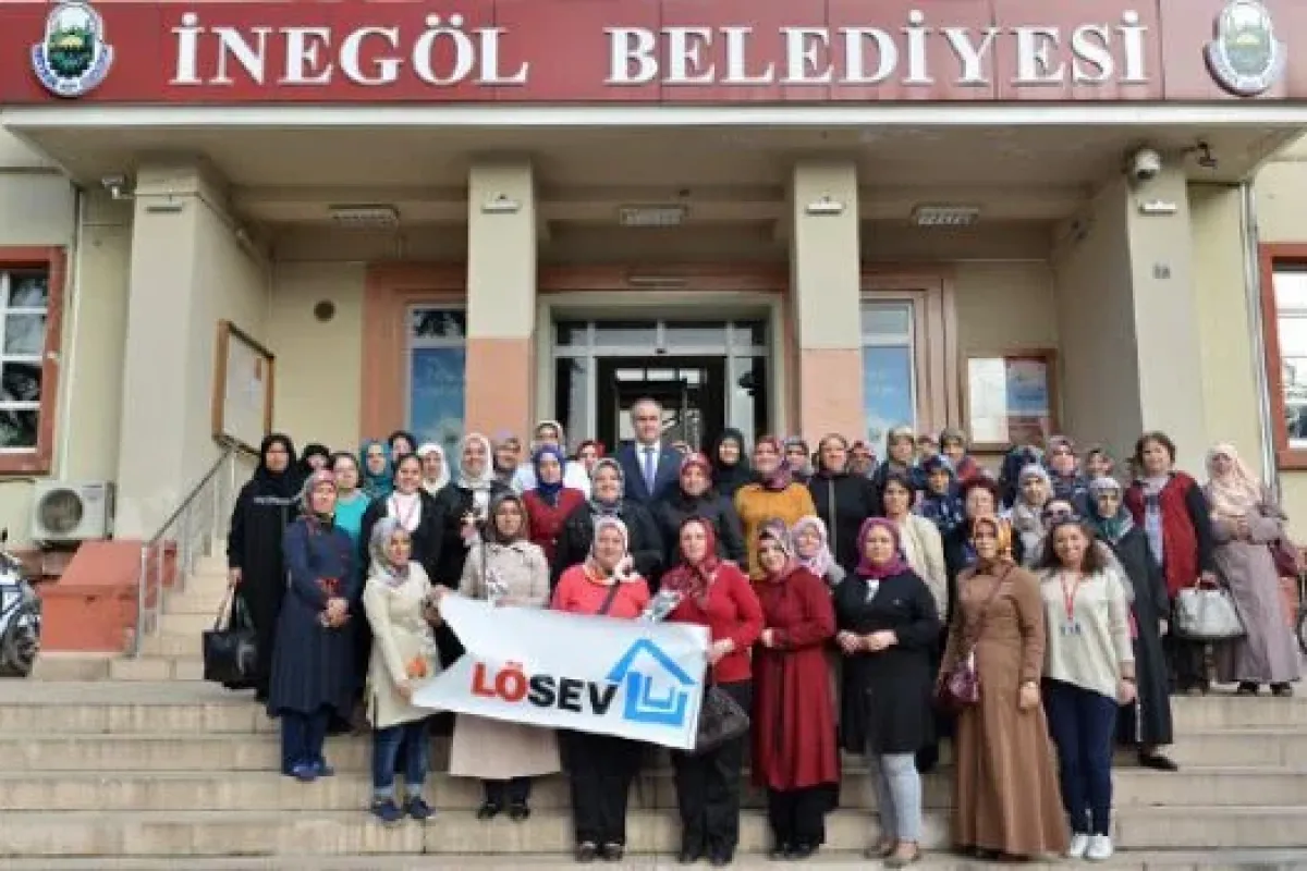 İnegölde eğlenceli vakit geçirdiler