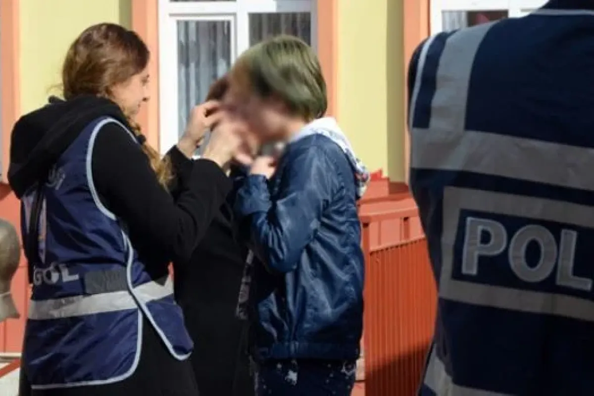 İnegölde piercingi başına bela oldu!