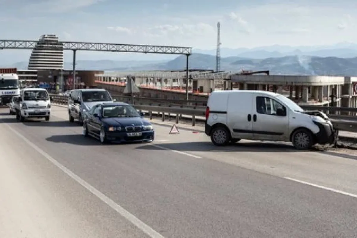 Bursa yolunda korkutan kaza!