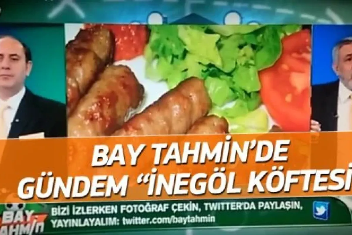TV 8de İnegöl Köftesini yarıştırdılar