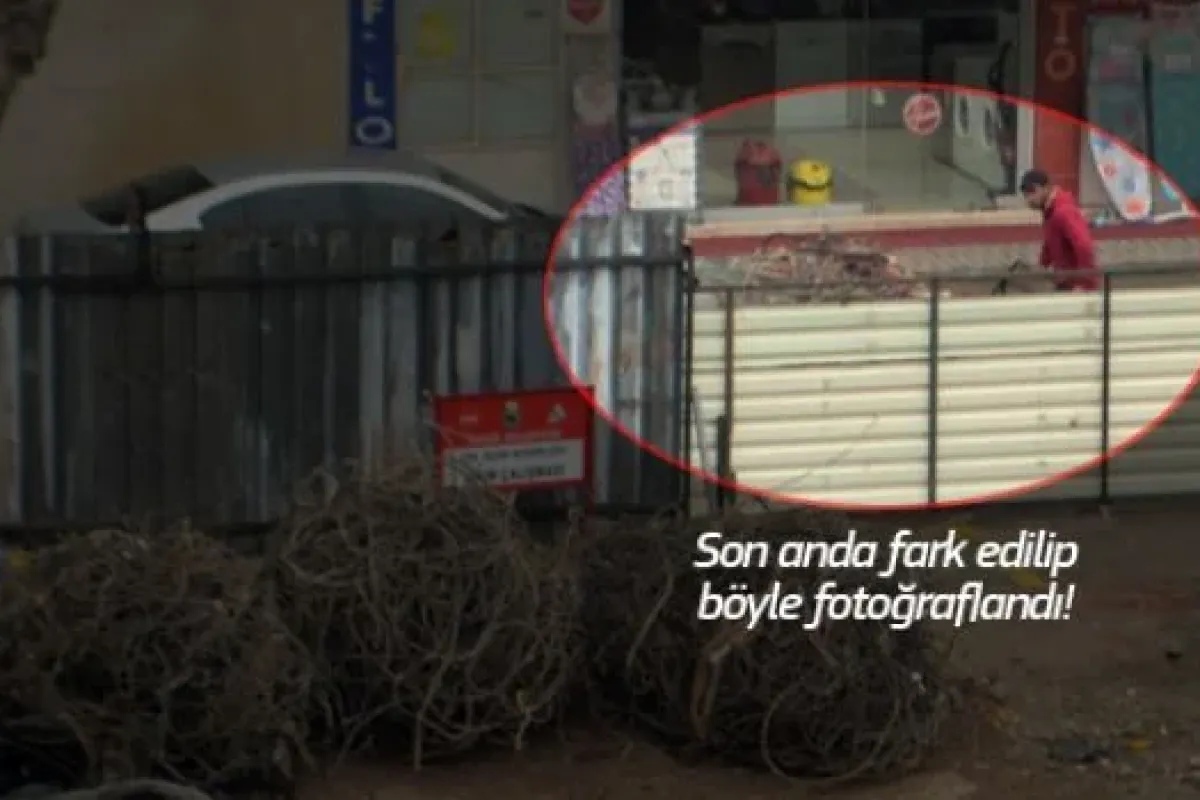 Kaşla göz arasında kabloları götürdü!
