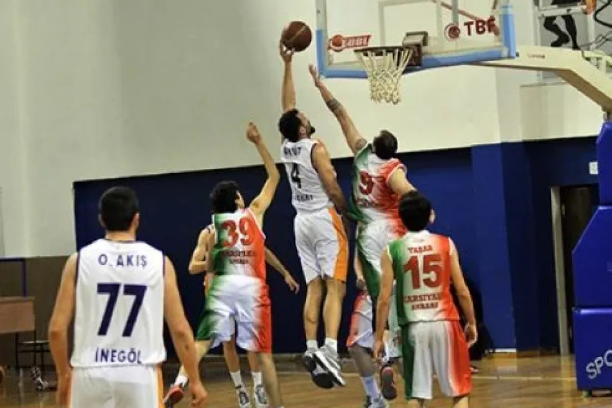 İnegöl Belediyespor : 115 - Başkent Karşıyaka 55 Maç Sonucu