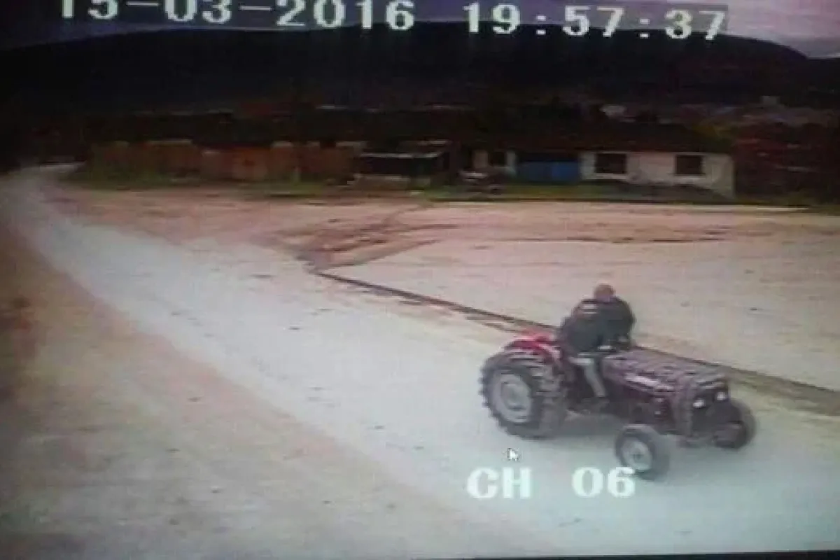 İnegölde Çalınan Traktör Bulundu