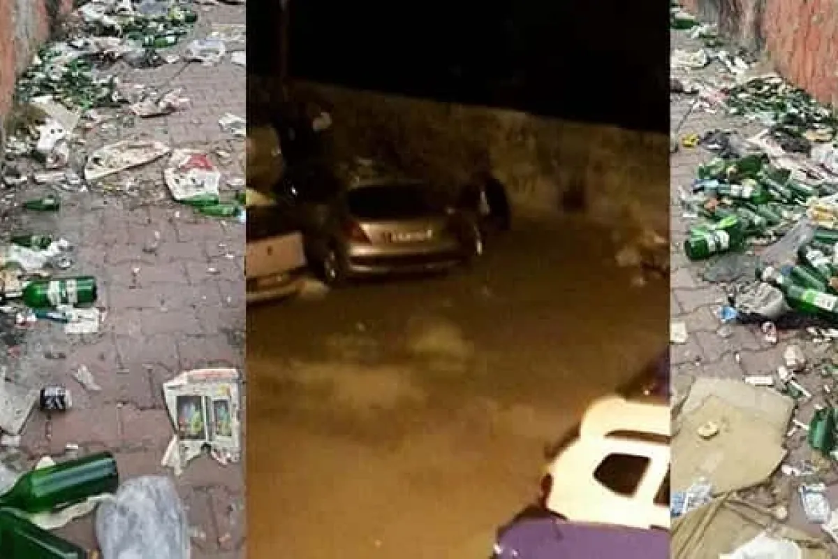 Şehrin Merkezinde Alkol Partisi