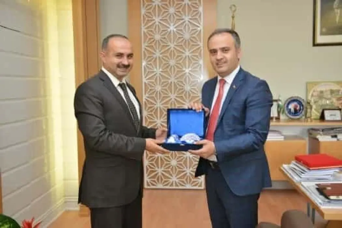 Orman İşletme Müdürü Çolaktan Aktaşa Veda Ziyareti