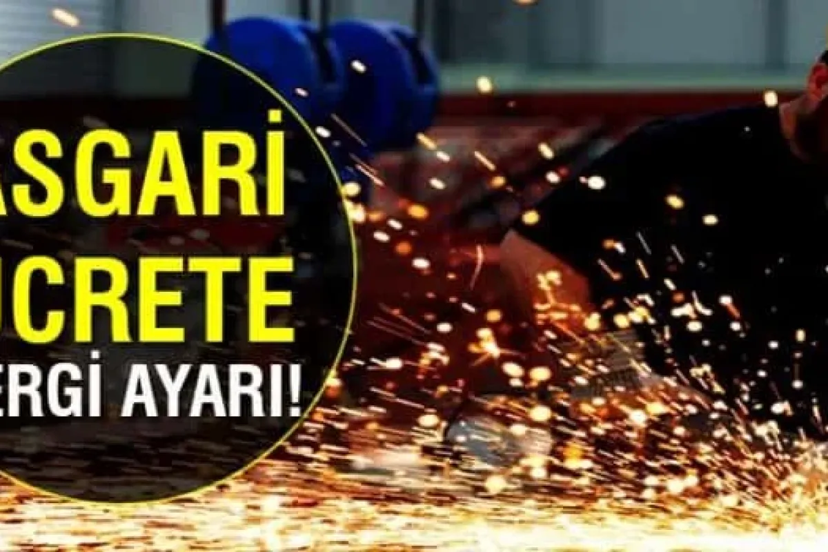 Asgari ücrete vergi ayarı