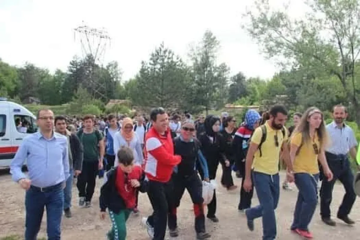 Doğa Yürüyüşüne Büyük İlgi