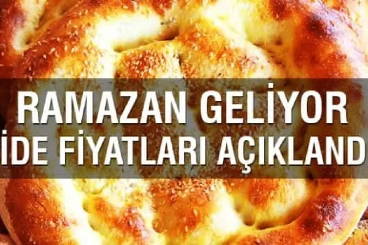 Ramazan Pidesinin Fiyatı Belli Oldu