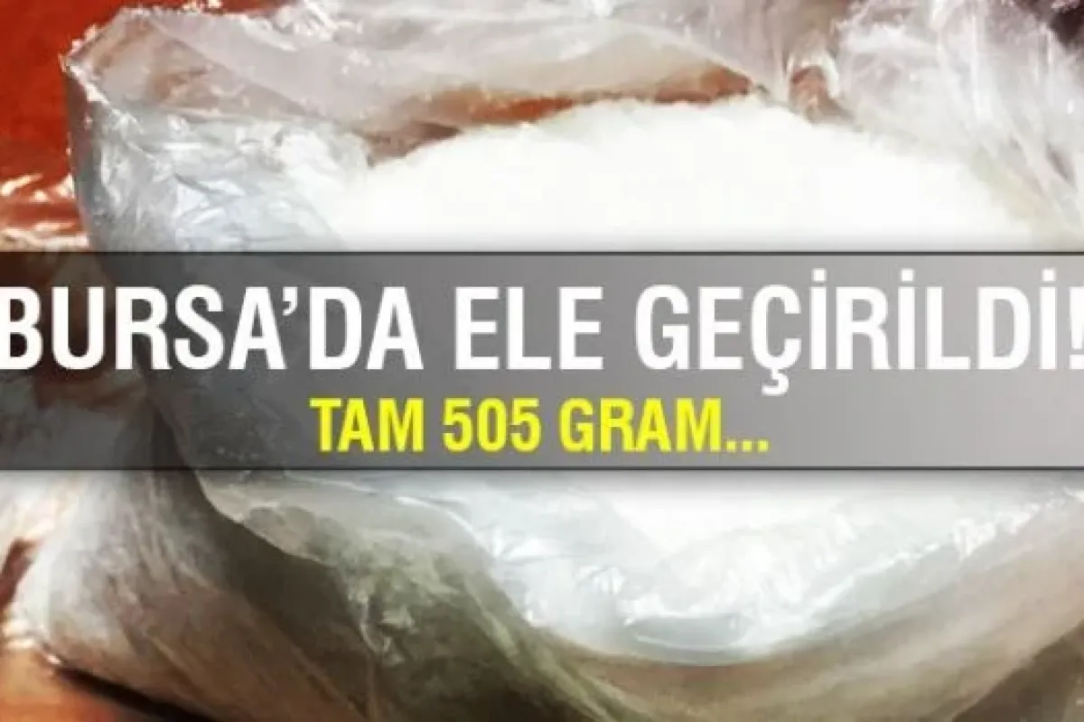 Bursada Uyuşturucu Operasyonu