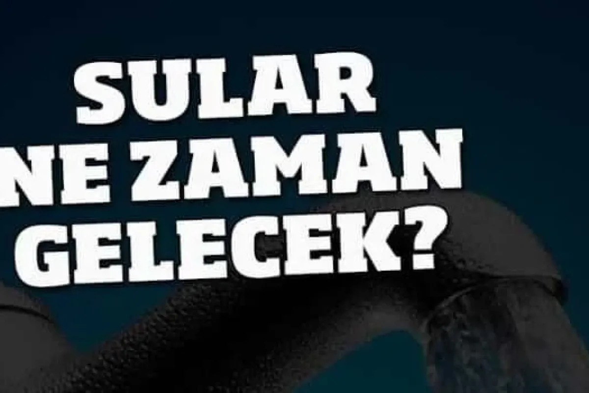 Alanyurtta Sular Ne Zaman Gelecek ?