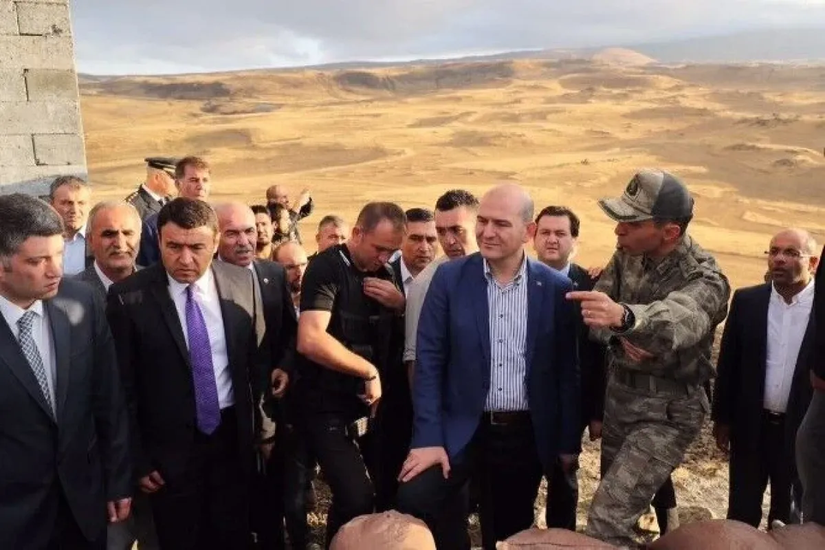 Bakan soylu tendürek dağında