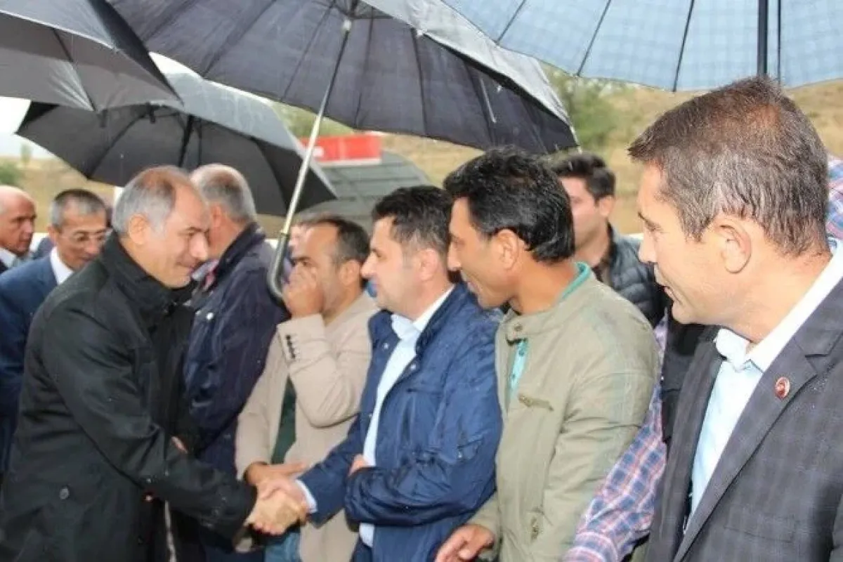 Efkan alaya baba ocağında coşkulu karşılama