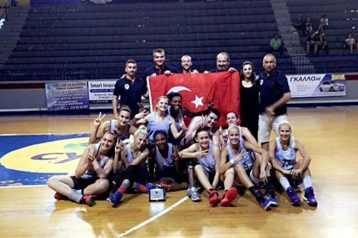 Canik belediyespor ikinci oldu