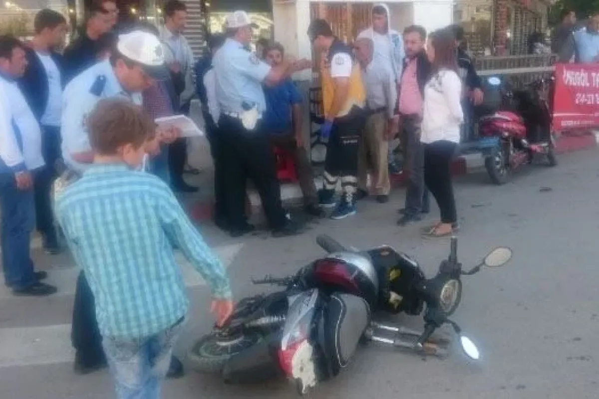 Vicdansız Sürücü Yaralıyı Bırakıp Kaçtı