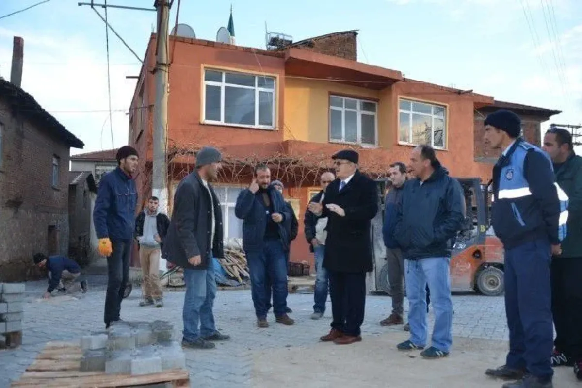 Boyalıcada yollar yenileniyor