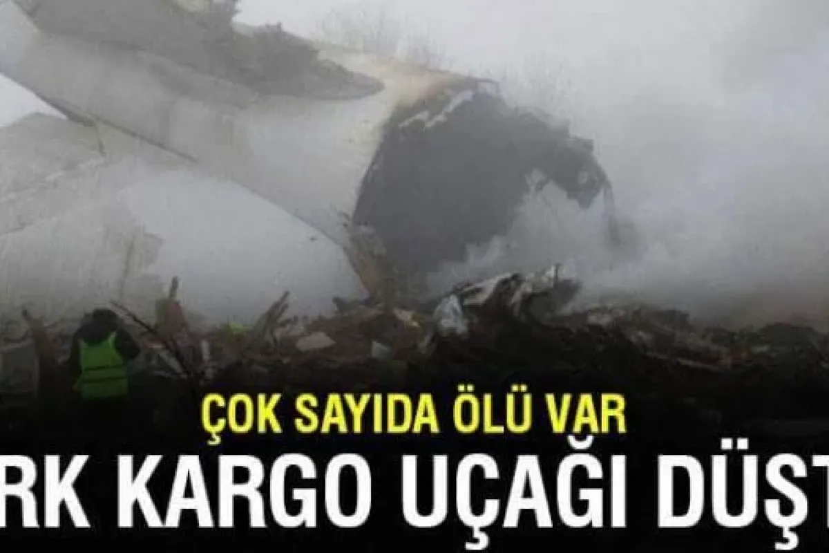 Kırgızistanda uçak evlerin üzerine düştü: 16 ölü