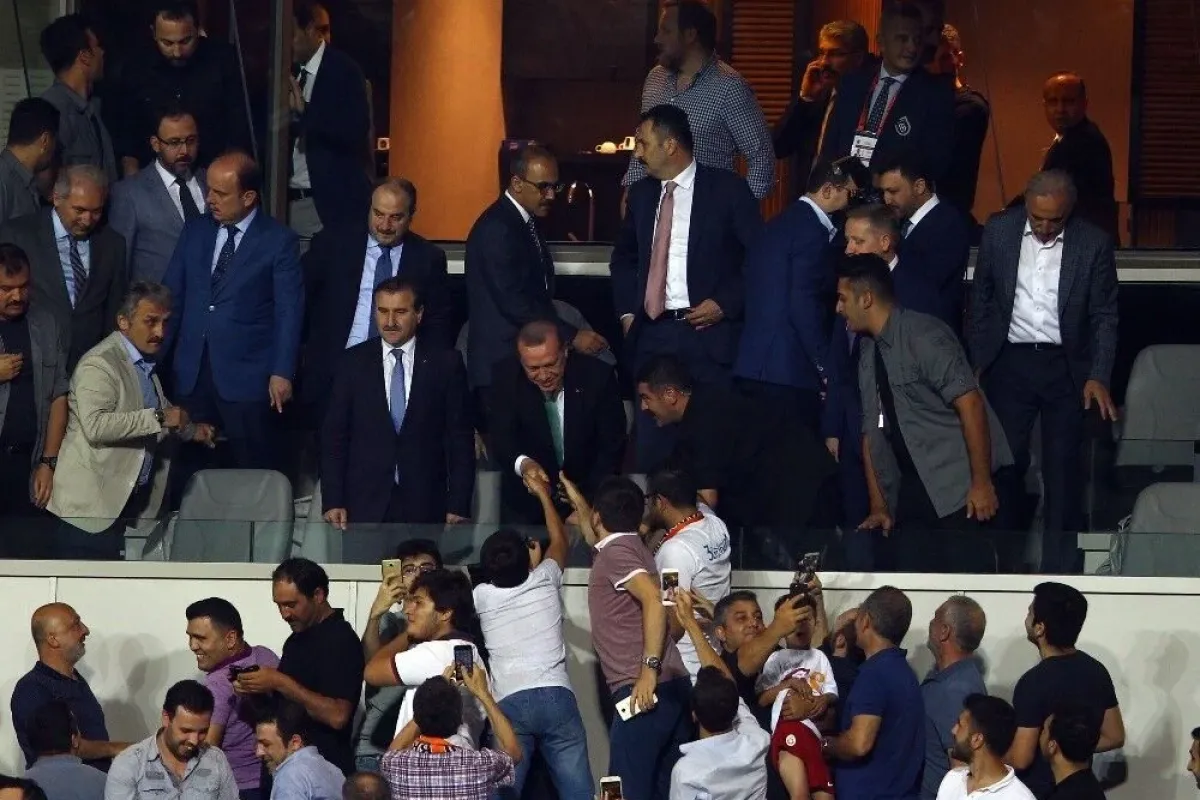 Cumhurbaşkanı Erdoğan, Başakşehirin Şampiyonlar Ligi heyecanına ortak oldu