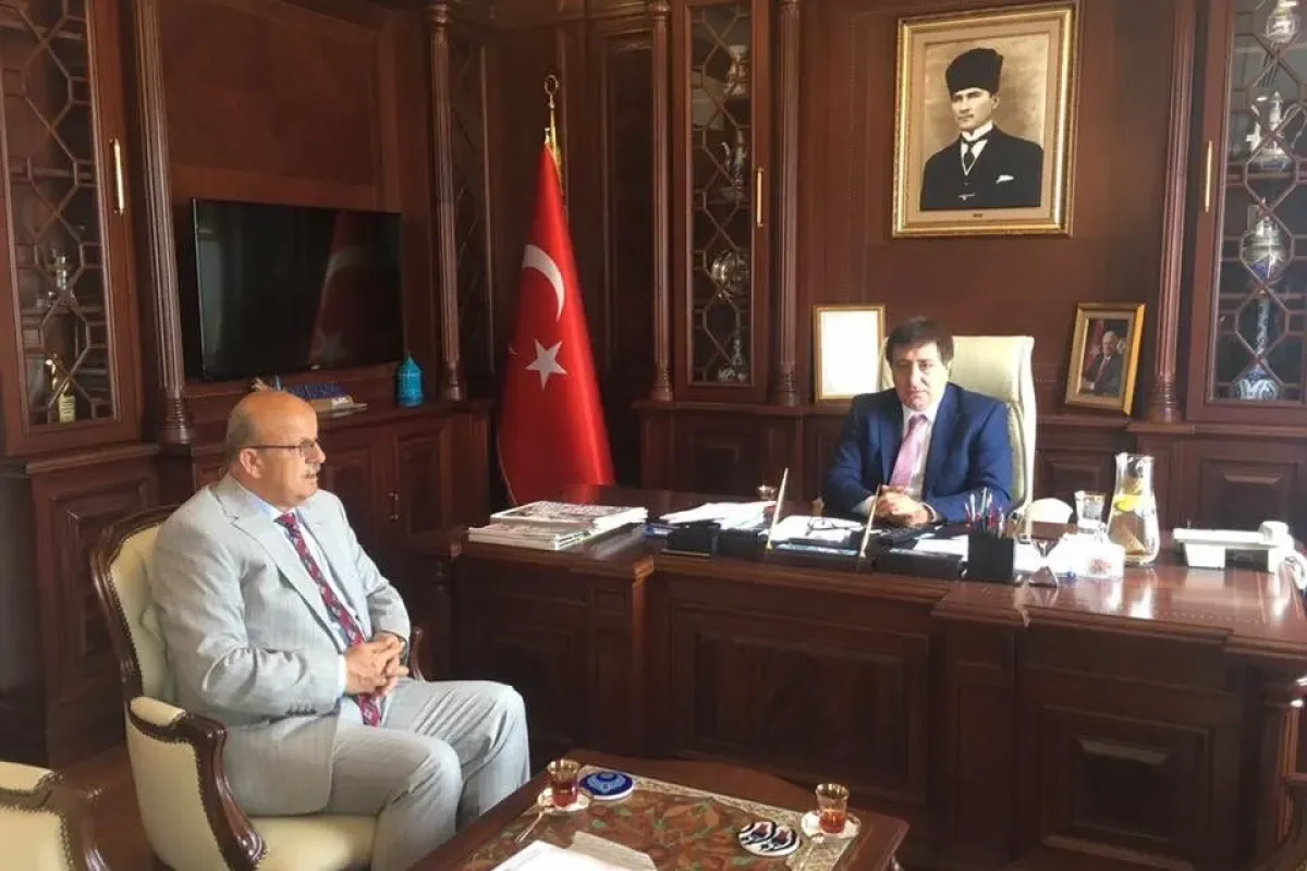 Sargından Vali Küçüke ziyaret