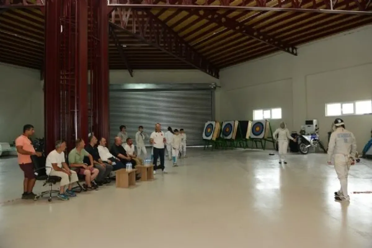 Eskişehir Eskrim Kulübü Dostumda Kampa Girdi