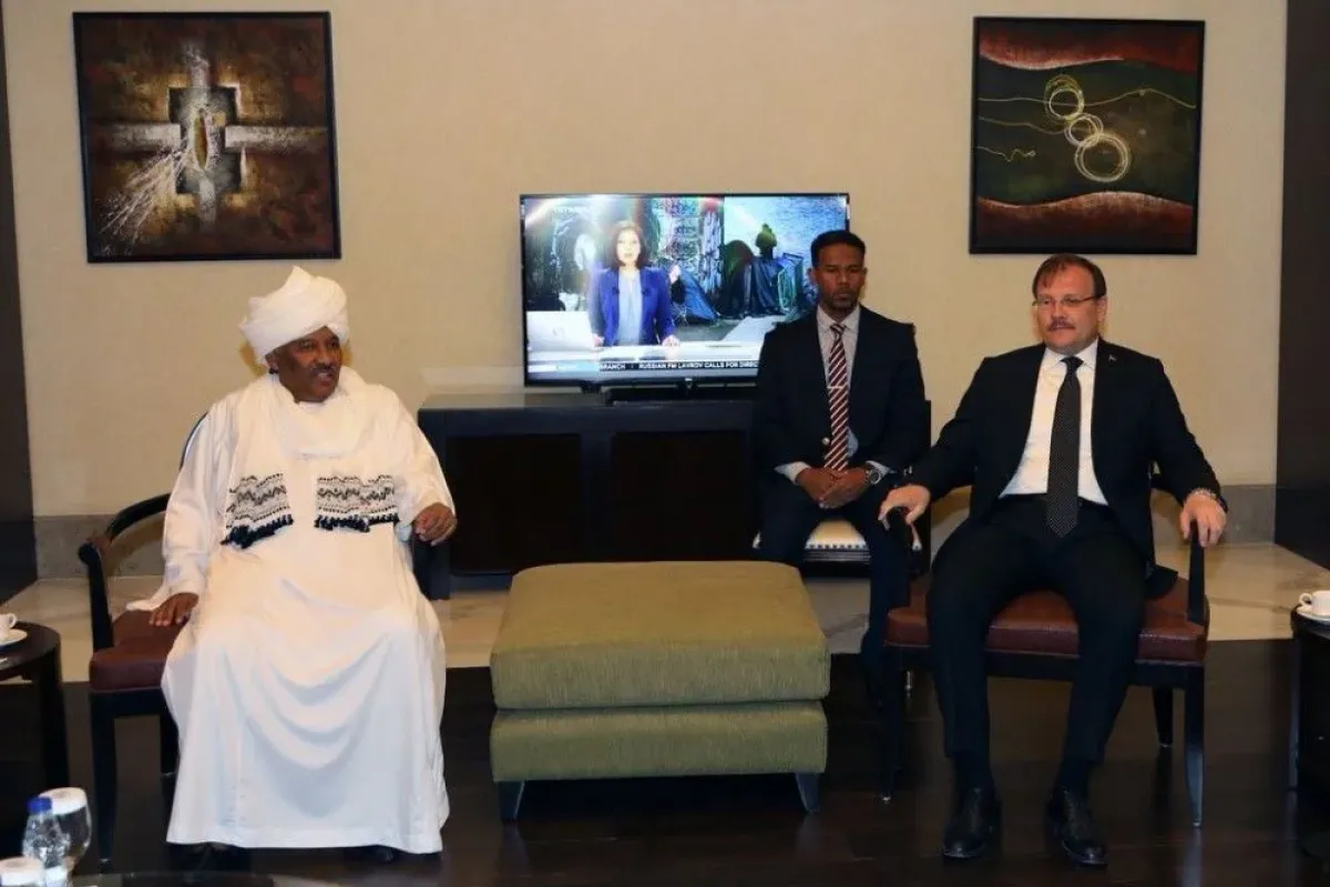 Başbakan Yardımcısı Çavuşoğlu, Sudanlı bakanlarla görüştü