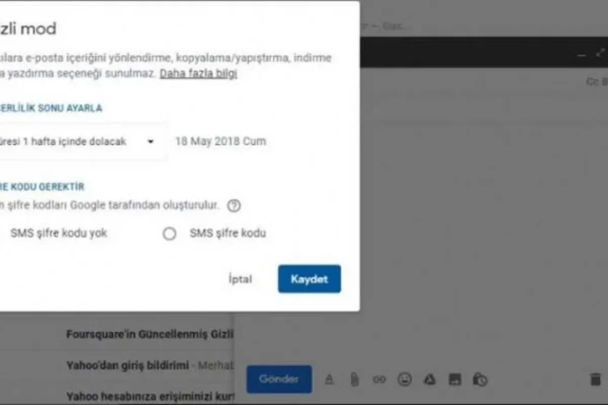 Gmaile yeni gelen müthiş özellik!