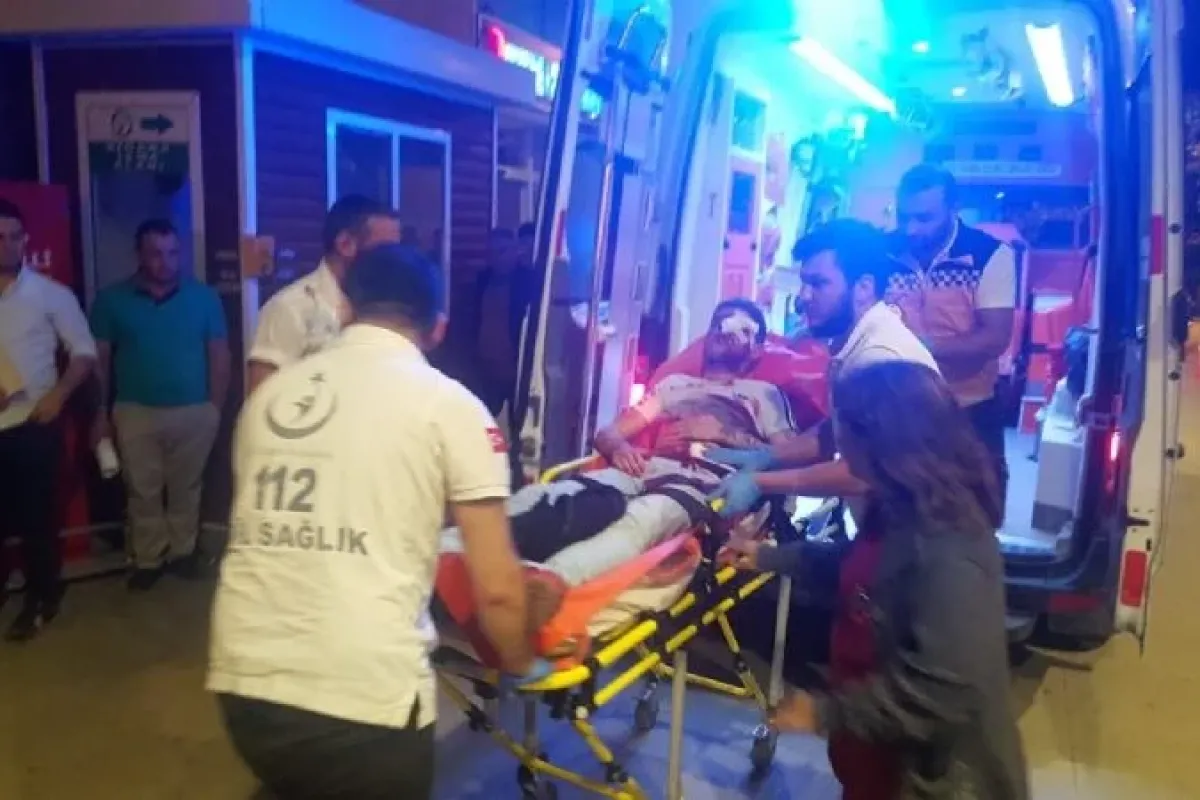 İnegölde bıçaklı kavga 1 yaralı
