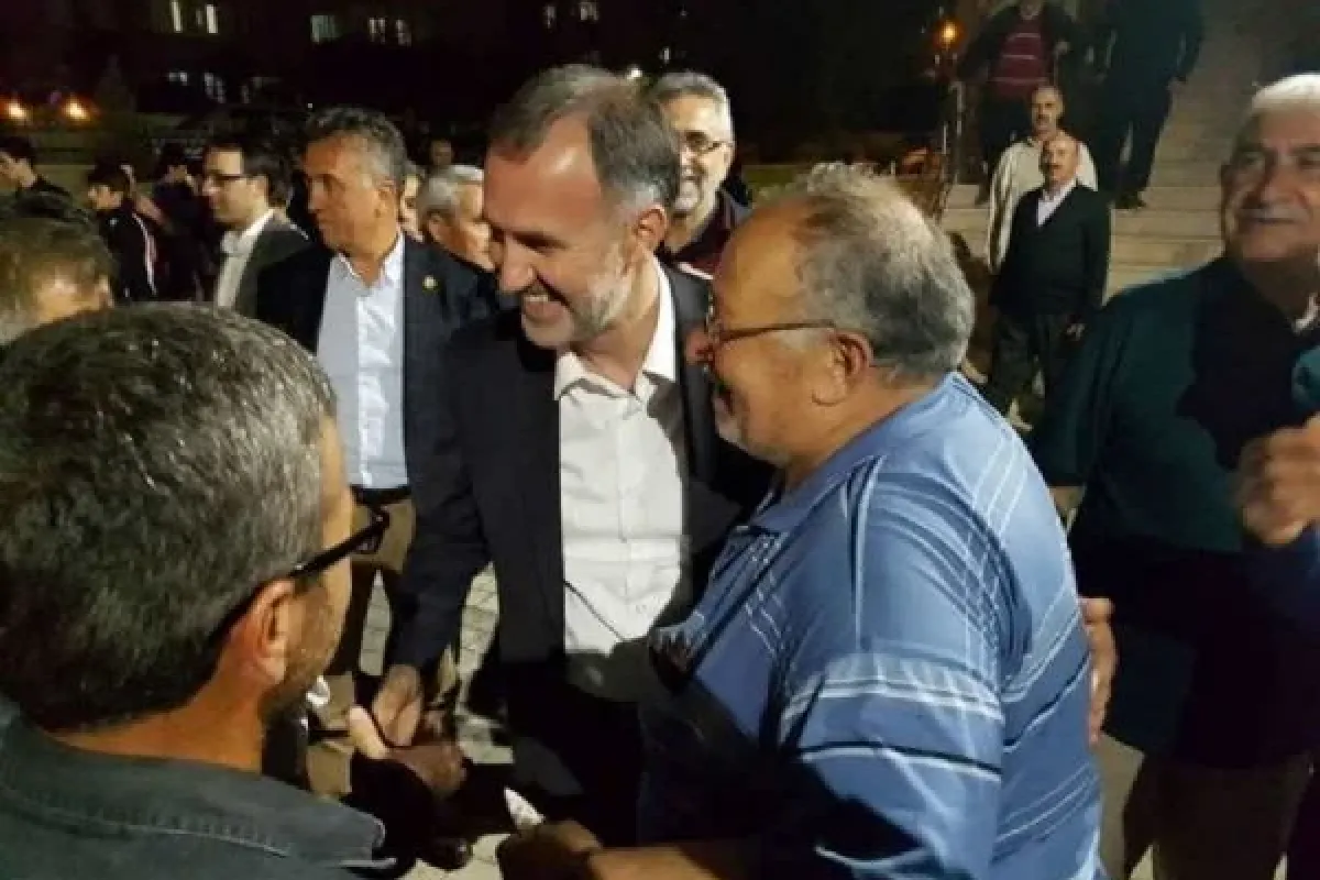 Hafız Habib Deveci Alanyurt Uludağ Camii Cemaatiyle Buluştu
