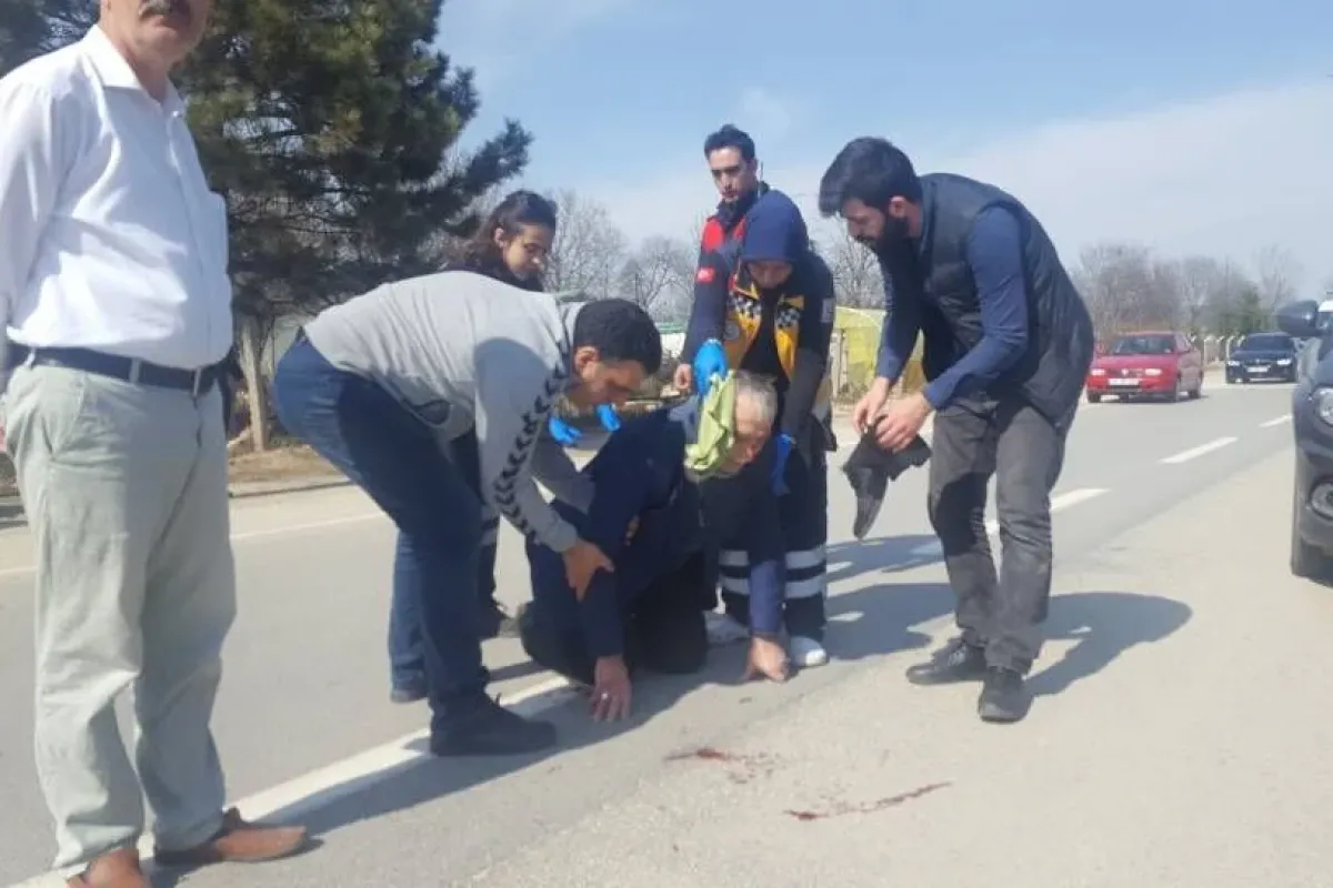 Kanlar içinde yerde kaldı