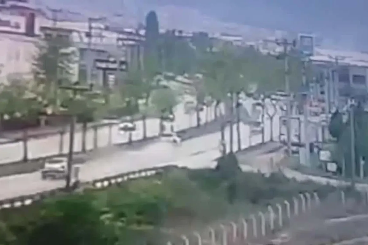 Bursadaki feci kaza güvenlik kamerasına yansıdı