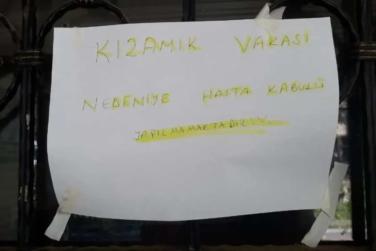Kızamık sebebiyle sağlık ocağı karantina altına alındı