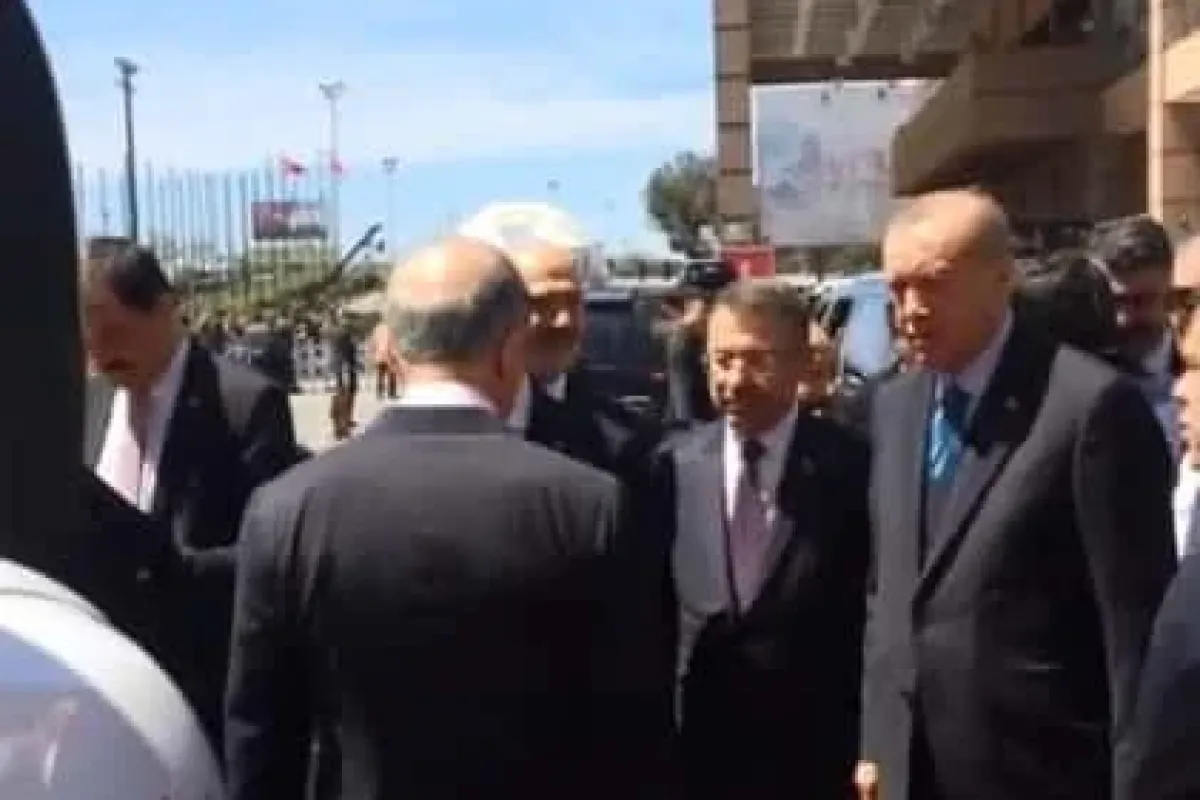 Türk kartalı Aquila Cumhurbaşkanı Erdoğanın ilgi odağı oldu