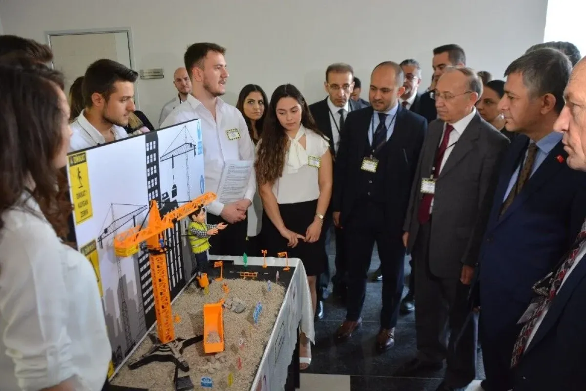 Öğrencilerin iş sağlığı ve güvenliği projeleri takdir topladı