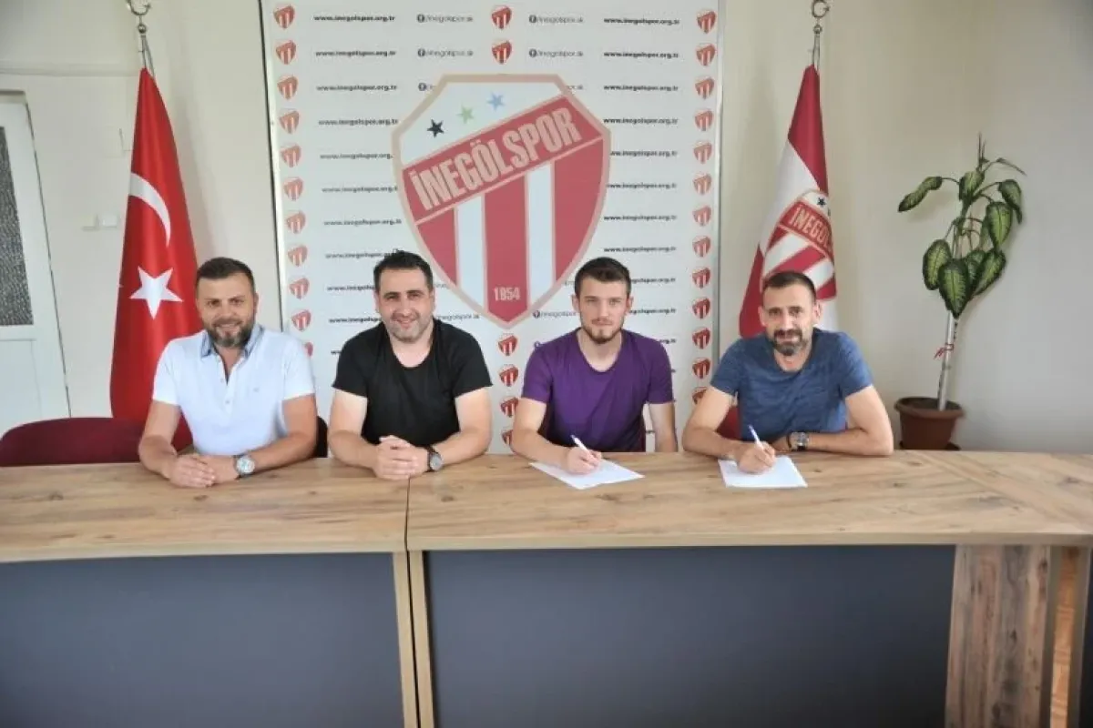 İnegölsporda ilk imza atıldı
