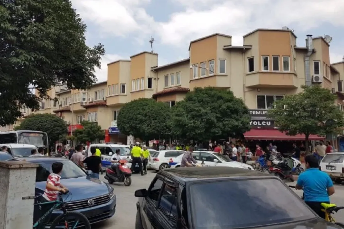 Atatürk Bulvarında sıcak dakikalar