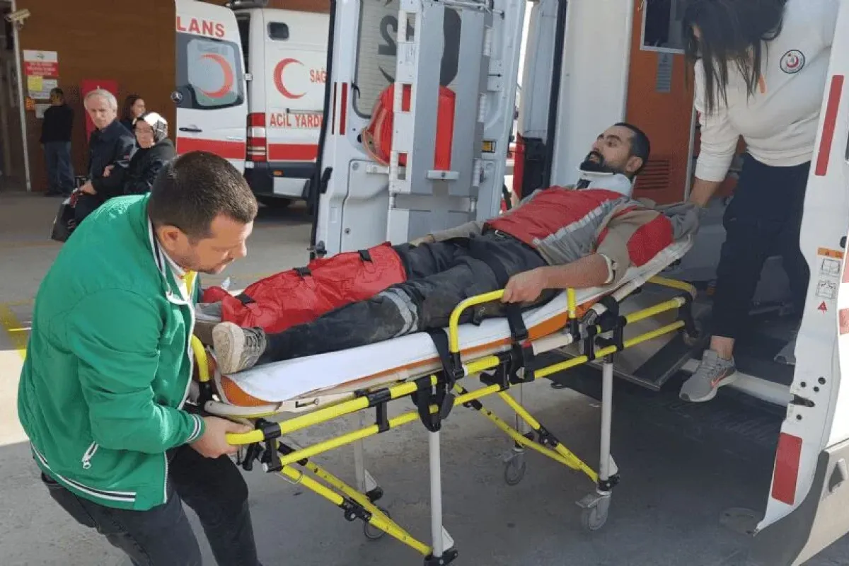 Çay almaya gitti hastanelik oldu