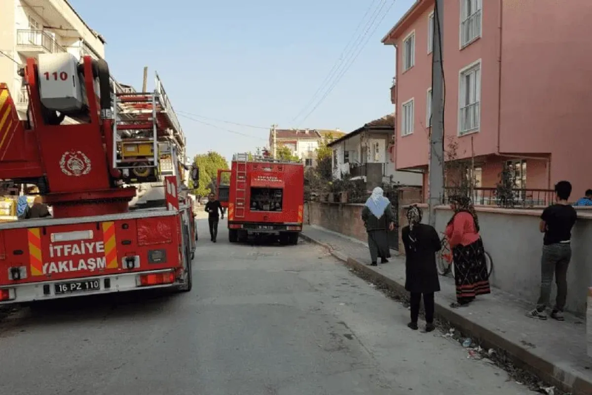 Kemalpaşa Mahallesinde yangın
