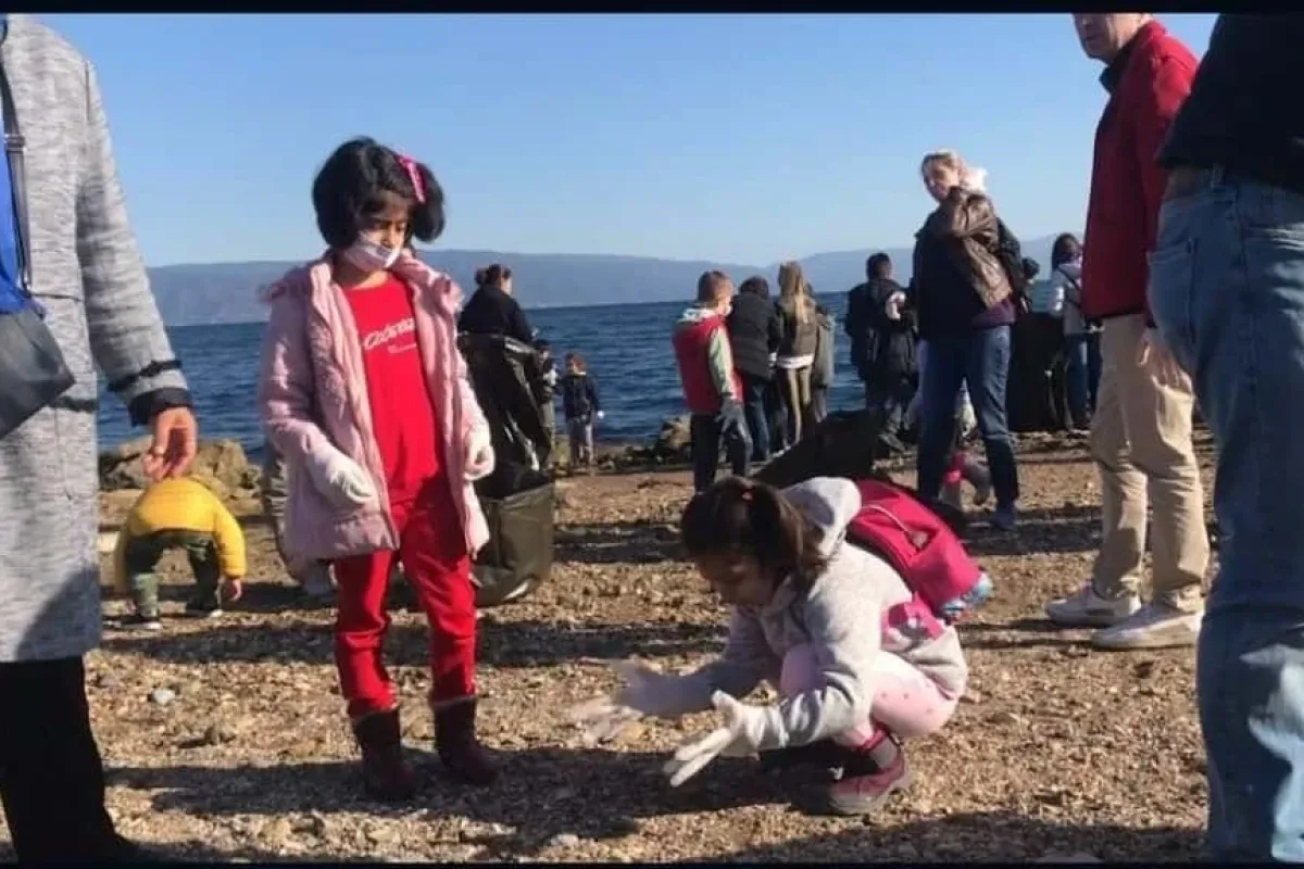 Sahili temizleyen öğrenciler öyle şeyler buldu ki