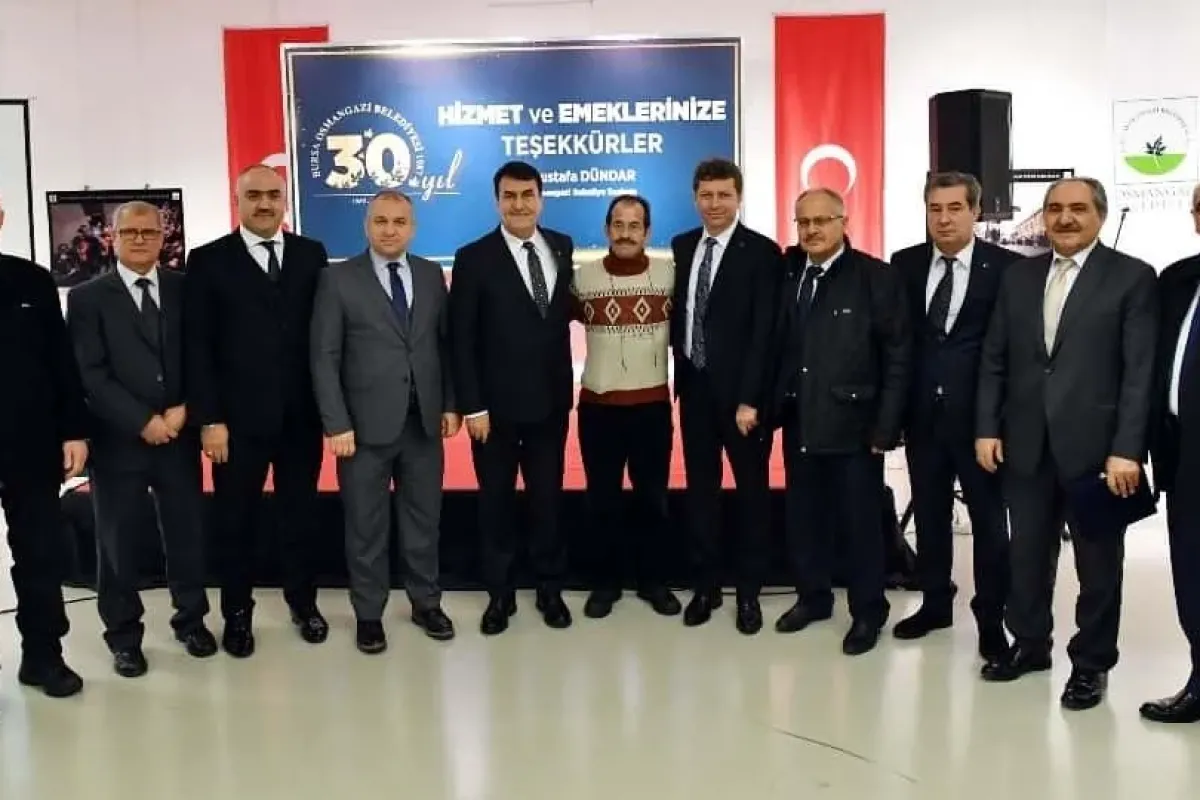Osmangazide 30 yıllık vefa gecesi